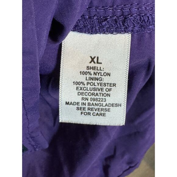 Men’s Magellan Outdoors Fish Gear, Relaxed Fit, Moisture Wicking, Purple, XL - Picture 8 of 9